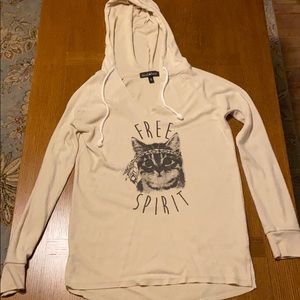 “Free Spirit” hooded sweater